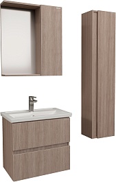 Grossman Зеркальный шкаф Юнит 60 кадена вуд – фотография-3